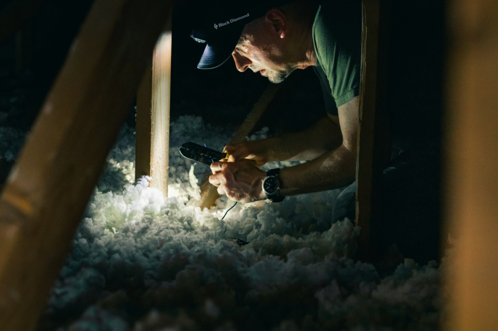 how do you fix insulation in your house